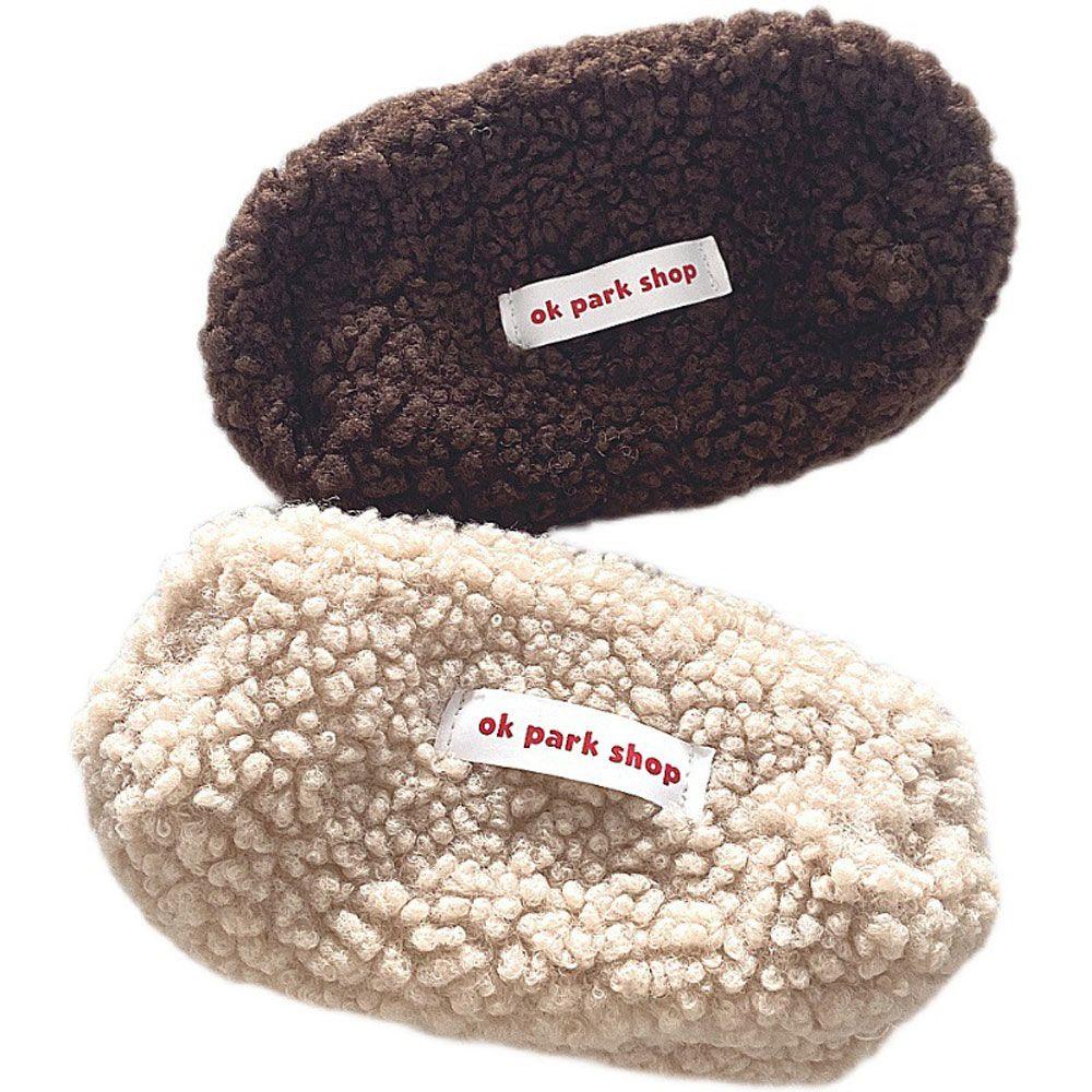 MIHAN1 New Cosmetic Bag Portable Cashmere Coin Purse Cute Fashionable Pencil Storage Simple Large-Capacity/Multicolor