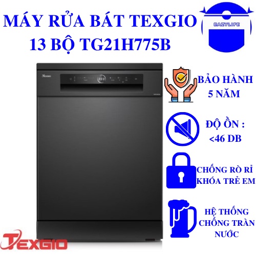Máy rửa bát Texgio 13 Bộ TG21H775B