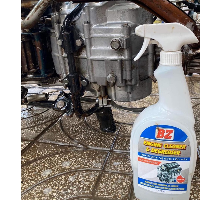Dung dịch vệ sinh lốc máy BZ 700ml