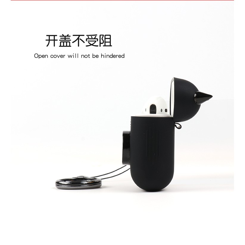 Vỏ Bảo Vệ Hộp Sạc Tai Nghe Airpods Hình Batman Xinh Xắn Ốp