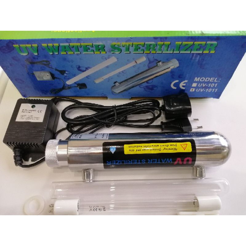 Bộ Đèn UV Diệt Khuẩn Dùng Cho Máy Lọc Nước RO 220V  Nối Nhanh 2 Đầu Ống 6