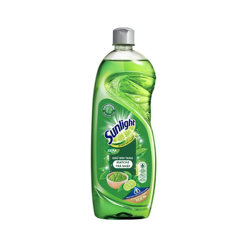 Nước Rửa Chén Sunlight Matcha Trà Nhật
