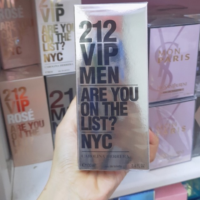 Nước hoa CAROLINA HERRERA - 212 VIP For Men EDT 100ml
