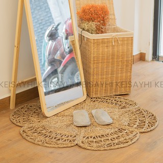 Thảm Cói Trang trí phòng khách