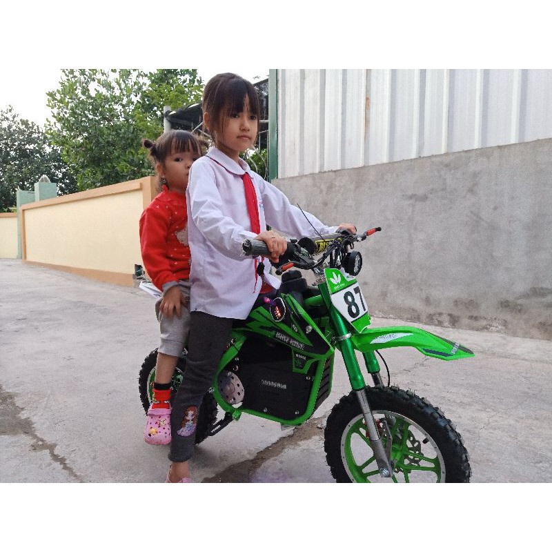 Xe cào cào mini chạy điện bình 36v - 500w- a hìu Q7