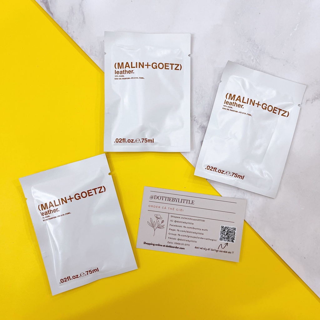 Vial nước hoa MALIN GOETZ Leather