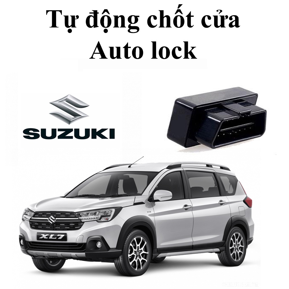 Chốt Cửa Tự Động, Lock Cửa Tự động Xe Suzuki Ertiga, XL7, Swift, Ciaz, Vitara cắm cổng OBD2