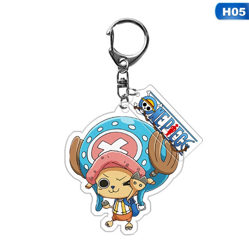 Móc khóa họa tiết hoạt hình One Piece độc đáo