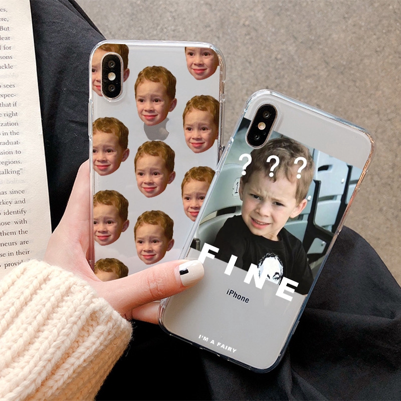 Ốp lưng TPU in hình vui nhộn cho iPhone X XR XS XSMAX 6 6s 7 8 Plus | BigBuy360 - bigbuy360.vn