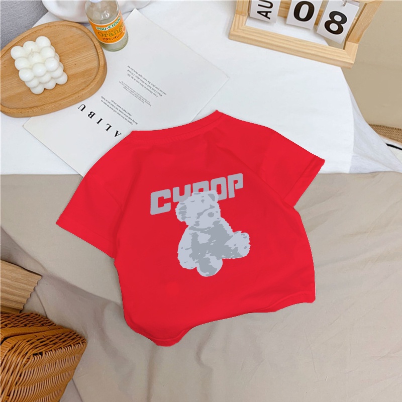 Áo thun cho bé trai, bé gái mùa hè 0 đến 4 tuổi họa tiết hoạt hình ATTE93
