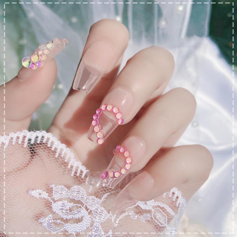 Phụ Kiện Hạt Trang Trí Móng Tay Nghệ Thuật Hình Kẹo / Hoa Hướng Dương / Mặt Cười Chất Liệu Mềm