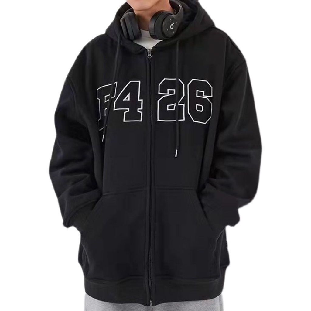 Áo Hoodie Khoá F426 Form Rộng Cotton CAO CẤP Nam Nữ Áo Khoác Nỉ Bông Hoodie Ulzzang Unisex Oversize Leevin Store