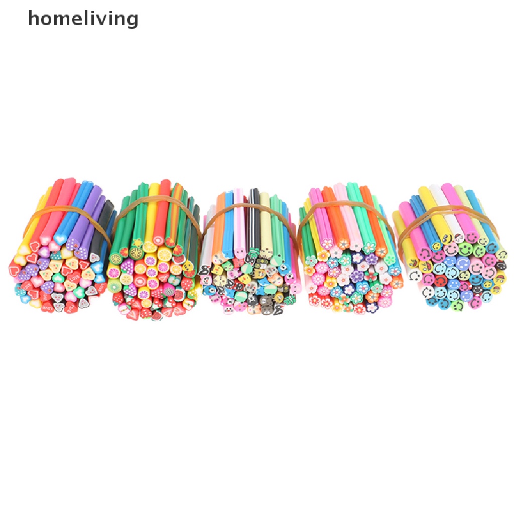 Set 10 Móng Tay Giả Hình Trái Cây Đất Sét Độc Đáo