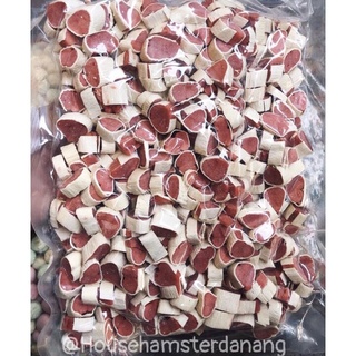 Snack thịt bò cuộn Sushi vỗ béo cho Hamster, các Pet