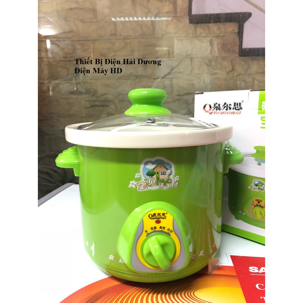 Nồi hầm cháo, kho cá lõi sứ đa năng 1,5L/2,5L - Bảo Hành 12 Tháng