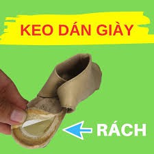 keo dán giày siêu chắc 801, dán đế giày, bong keo, há mõm