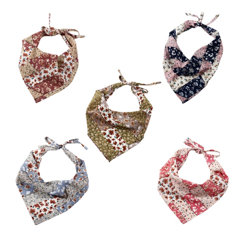 Băng Đô Chống Nắng Họa Tiết Hoa Xinh Xắn