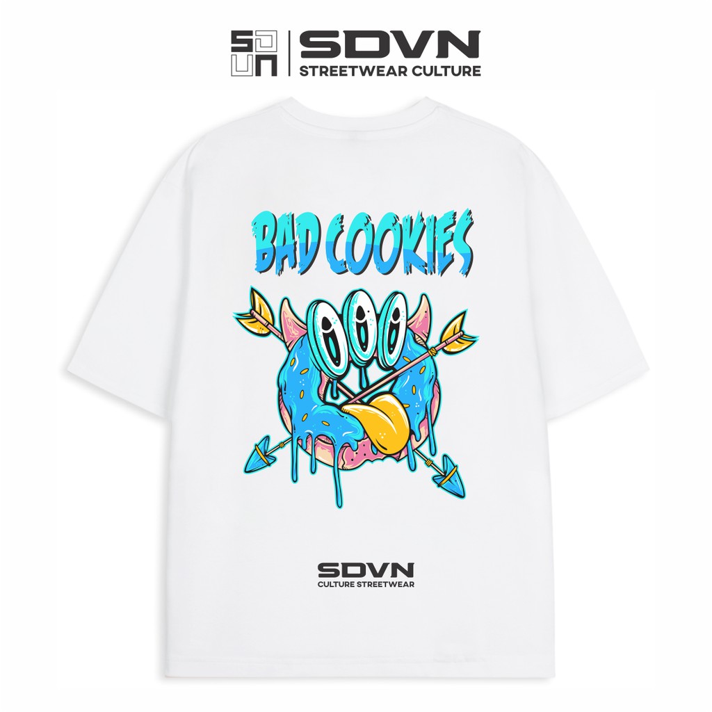 Áo Thun Unisex Nam Nữ SDVN BAD COOKIES