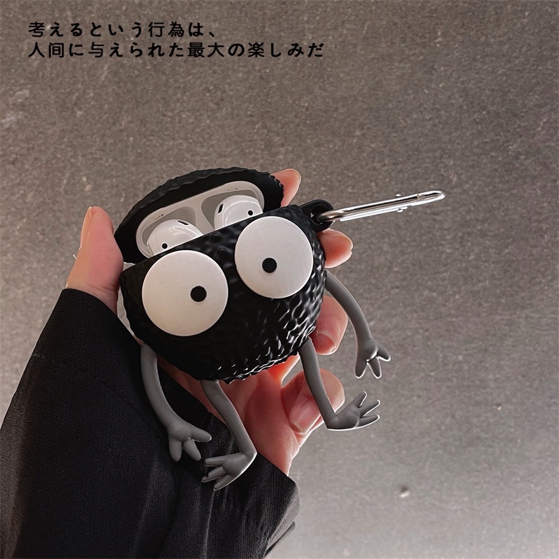 Vỏ bảo vệ hộp sạc tai nghe Bluetooth AirPods 1/2 AirPods Pro bằng silicon hình Briquettes độc đáo thời trang