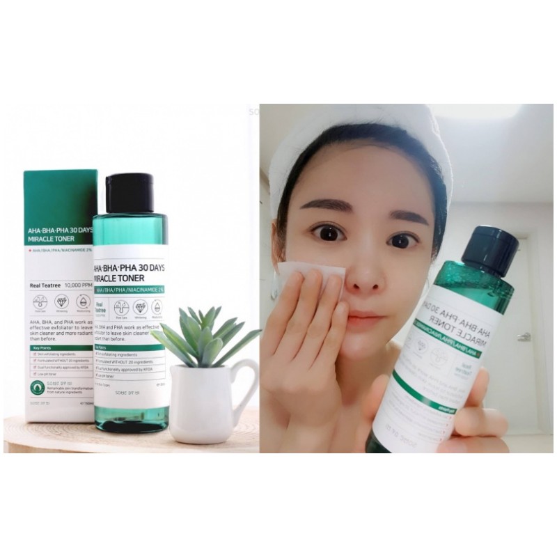 Nước Hoa Hồng &quot;Thần Kỳ&quot; Some By Mi AHA-BHA-PHA 30 Days Miracle Toner