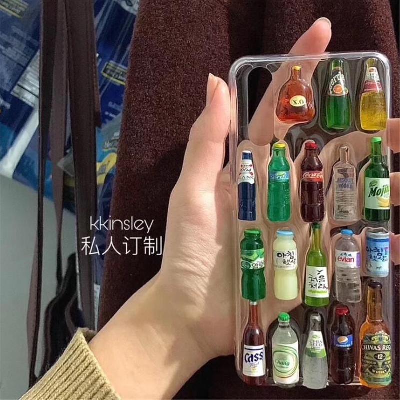 Dễ Thương Bình Sữa mini Đồ Chơi Búp Bê Đáng Yêu
