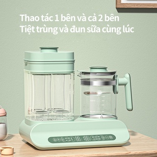 Máy tiệt trùng bình sữa đa năng , sấy khô bình sữa, máy hâm sữa, ủ bình sữa, bình đun sôi, máy hâm nóng -BH 6 tháng