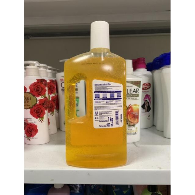 Mẫu mới ] Nước lau sàn Sunlight chai 1kg có 2 mầu như hình