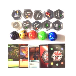 Chiến binh bakugan - bộ 5 trứng