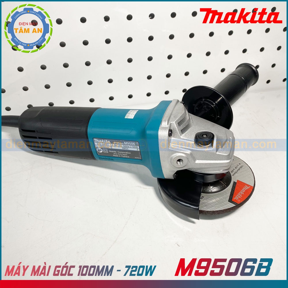 Máy mài góc 100MM 720W Makita M9506B| Chính hãng giá gốm thuế VAT