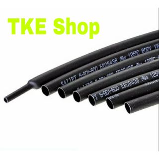 Ống Co Nhiệt Tỷ Lệ 2:1 Các Kích Thước Màu Đen