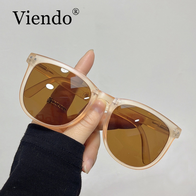 Kính mát VIENDO có thể gập chống tia uv phong cách Hàn Quốc thời trang cho nam nữ(có thể cắt cận thị ống kính)