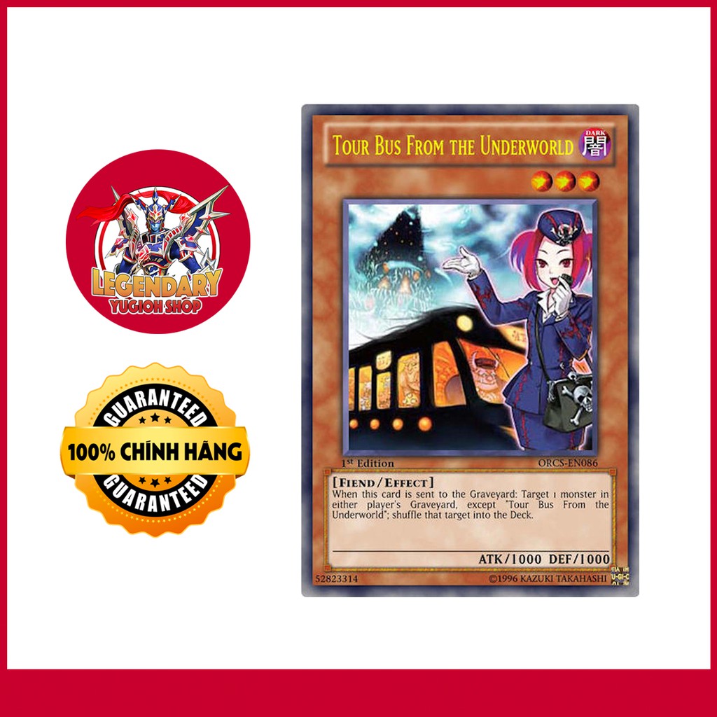 [EN-JP][Thẻ Bài Yugioh Chính Hãng] Tour Bus From The Underworld