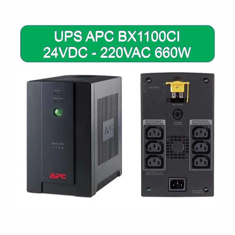 Bộ lưu điện UPS APC BX1100CI 1100VA 600W BX1100CI | BigBuy360 - bigbuy360.vn