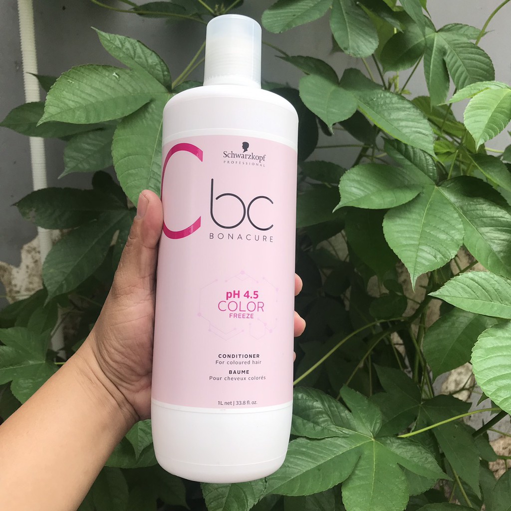 Dầu xả chăm sóc và giữ màu tóc nhuộm BC Color Freeze Conditioner Schwarzkopf 1000ml