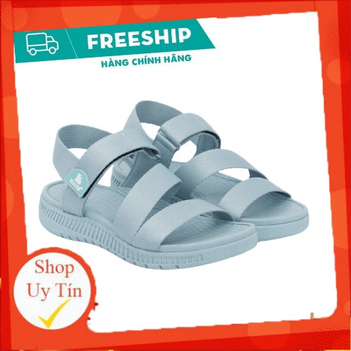 Giày sandal nữ FACOTA xanh ngọc quai dù, đi học [Freeship]