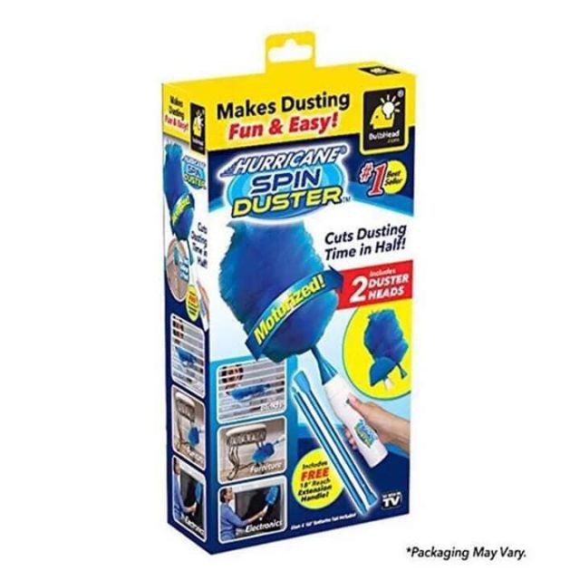 Chổi lau bụi đa năng spin duster / MAGIC BRUSH với đầu chổi xoay tiện lợi | BigBuy360 - bigbuy360.vn