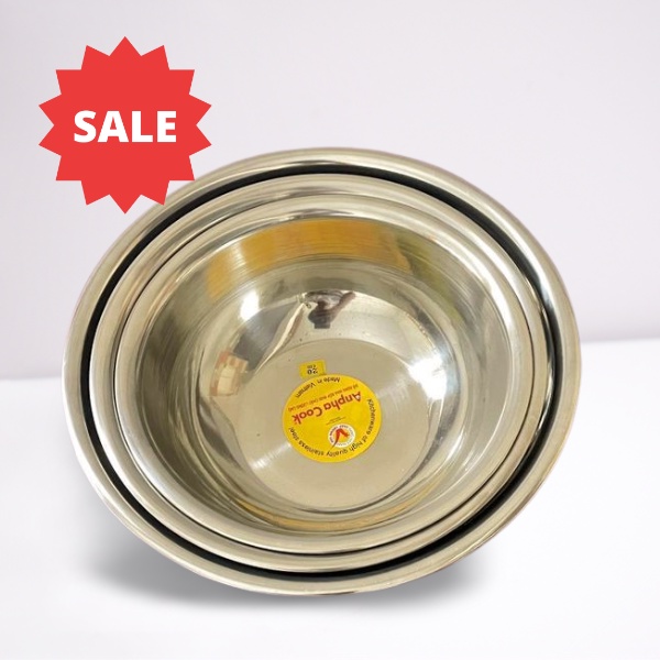 Thau Inox Đựng Rau Củ
