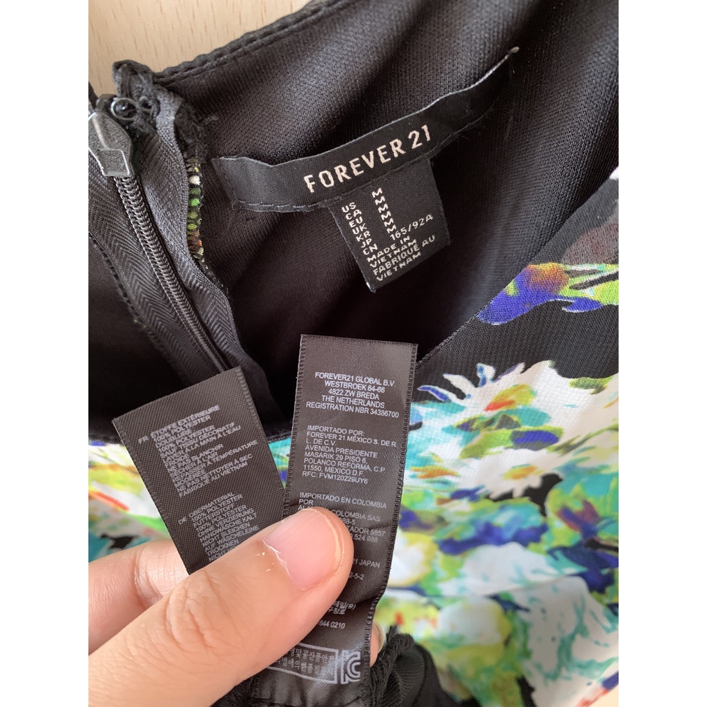 Đầm voan hoa đuôi cá FOREVER 21