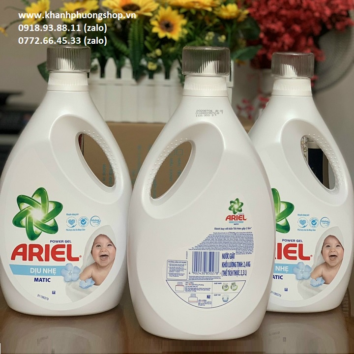 Nước giặt quần áo trẻ em 2.4L - nước giặt quần áo trẻ em