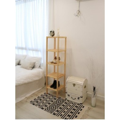 KỆ PALLET GỖ VUÔNG 5 TẦNG, HỘP PALLET GỖ ĐỂ ĐỒ ĐAN NANG, HỌP GỖ THÔNG TRANG TRÍ