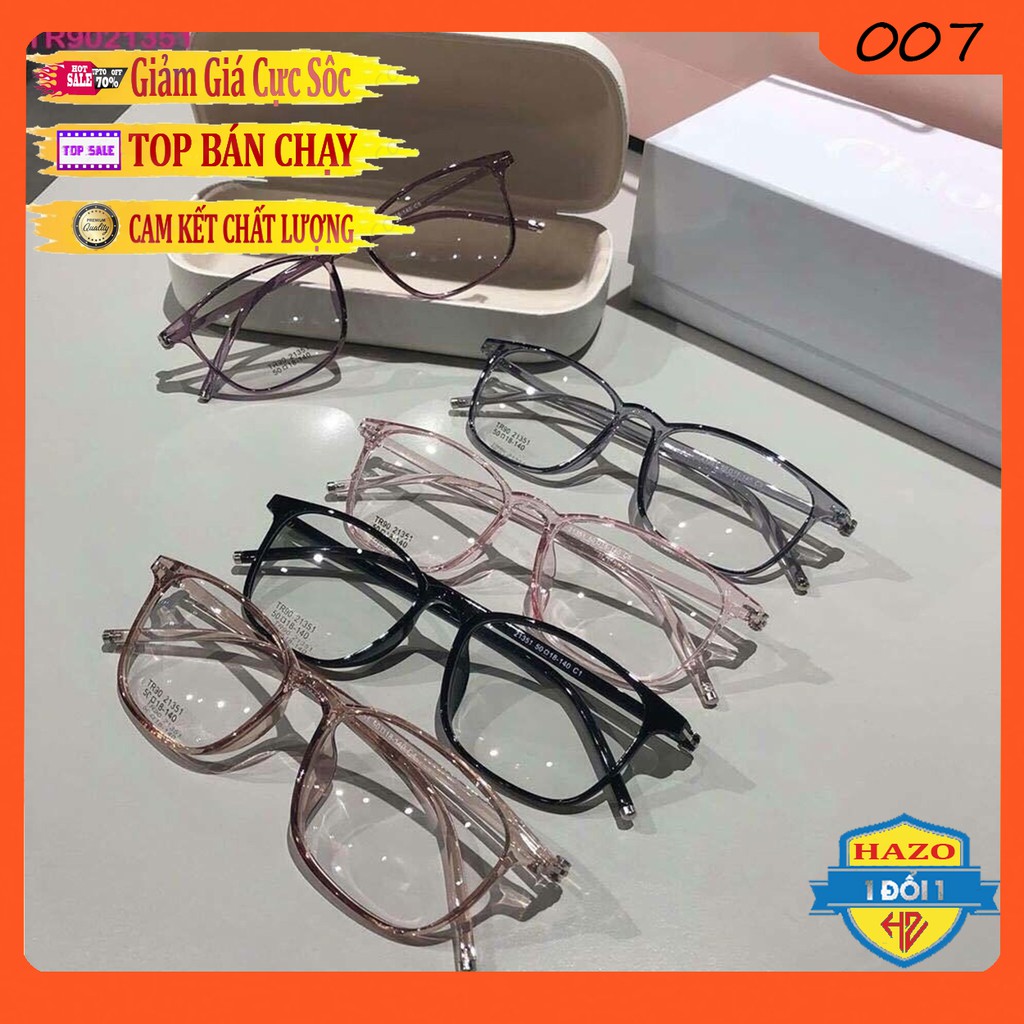 MẮT KÍNH GIẢ CẬN HÀN QUỐC FORM VUÔNG TR90 SIÊU DẺO CỰC HOT | BigBuy360 - bigbuy360.vn