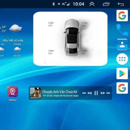 [Hỗ Trợ Lắp Đặt] CẢM BIẾN ÁP SUẤT LỐP ELLISAFE ADI4 KẾT NỐI ĐẦU DVD ANDROID