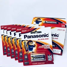 1 vỉ 2 viên pin kiềm Alkaline AA, AAA Panasonic