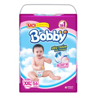 Tã quần Bobby XXL56 (>16kg) - MẪU MỚI