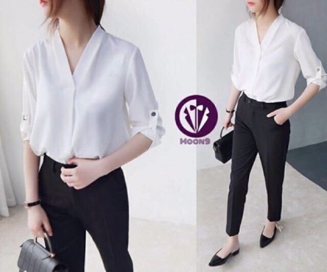 Áo sơ mi nữ tay lỡ [FREESHIP TỪ 99K | BigBuy360 - bigbuy360.vn