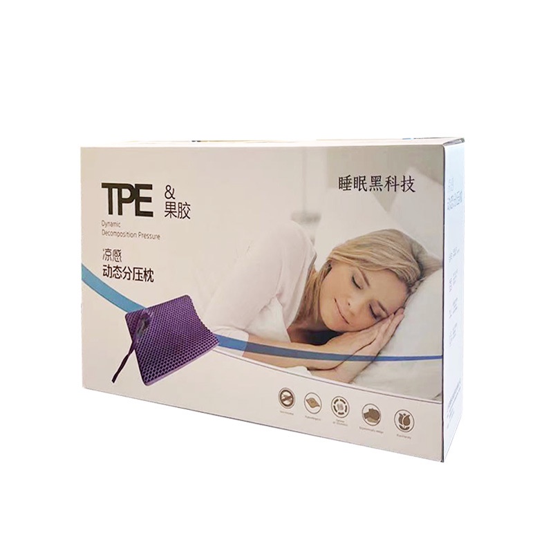 Gối Mát Xa Cổ/Vai/Vai 3D Bằng TPE Mềm Mại Tạo Cảm Giác Thoải Mái Khi Ngủ