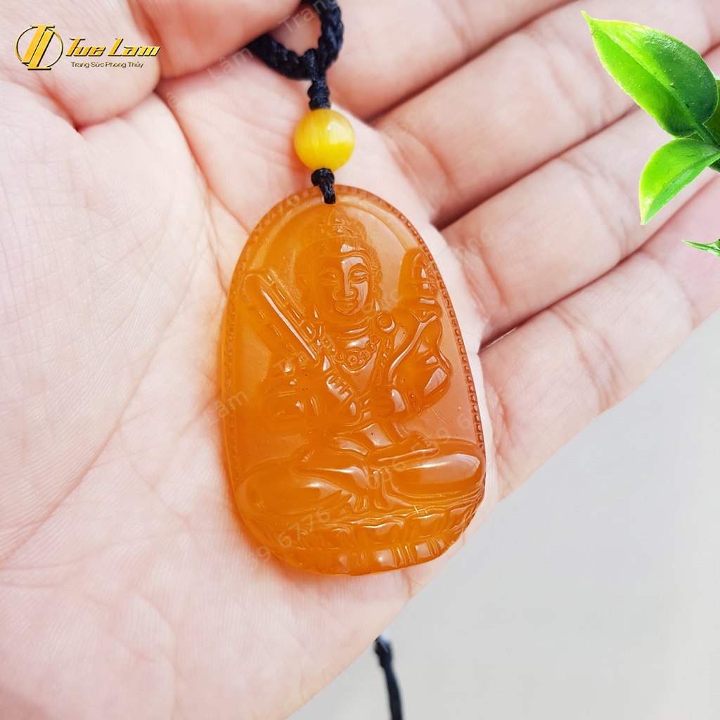 Mặt Dây Chuyền Phật Bản Mệnh Hư Không Tạng Bồ Tát Dành cho người Tuổi Sửu - Tuổi Dần