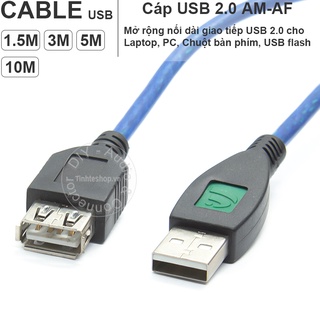 Cáp USB nối dài 1.5 đến 10 mét Kingmaster - USB 2.0 AM-AF cable