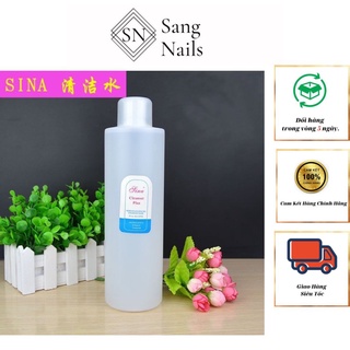 Nước lau gel sina chính hãng có mùi thơm 200ml và 1000ml, Cồn lau gel móng giành cho dân chuyên dụng làm nails.