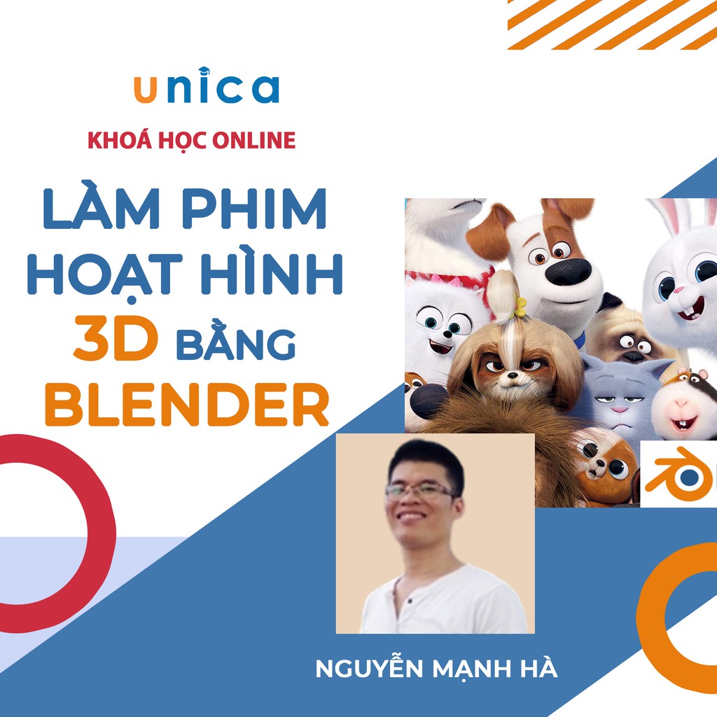 FULL khóa học DỰNG PHIM - Làm phim hoạt hình 3D bằng Blender
